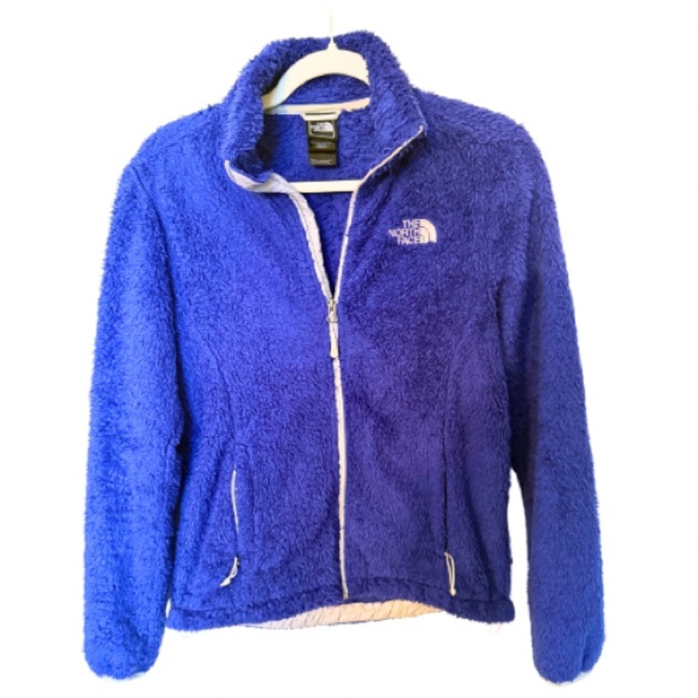 The North Face Women's Vibrant Blue Teddy Jacket